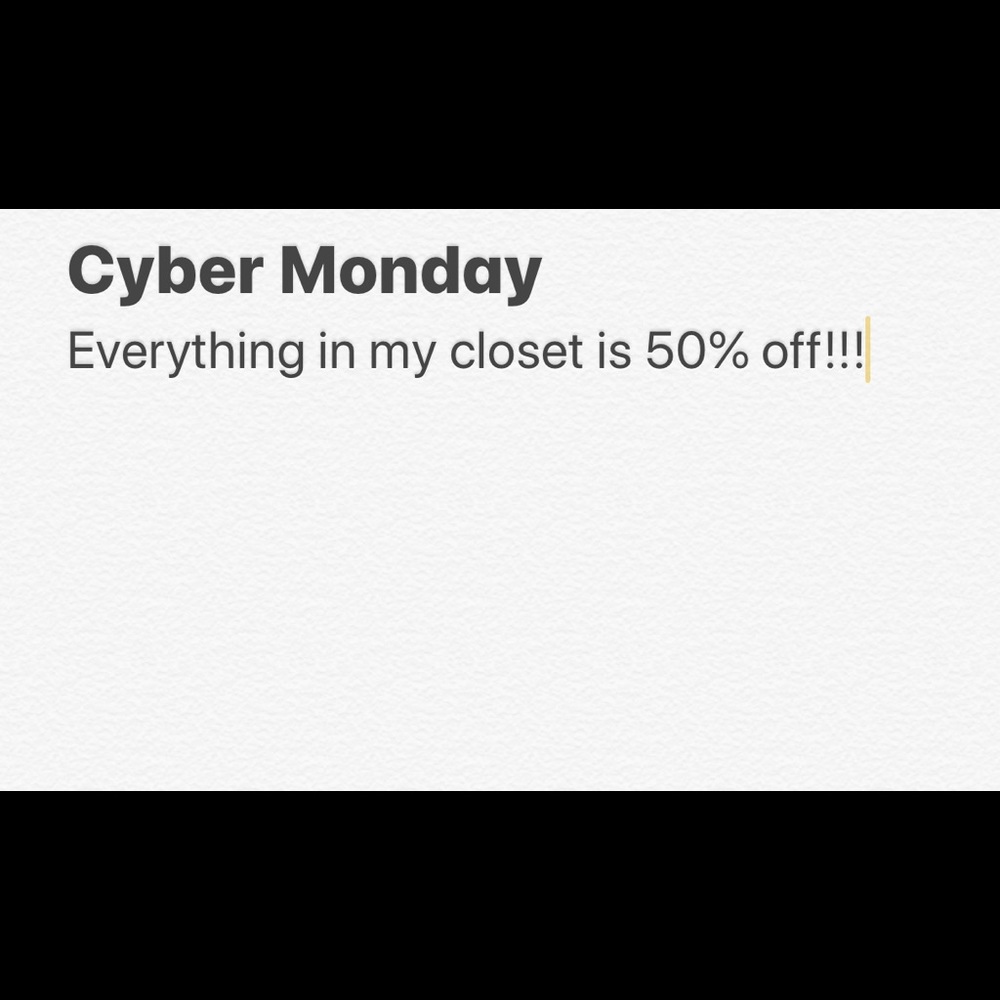 ENTIRE CLOSET 50% OFF